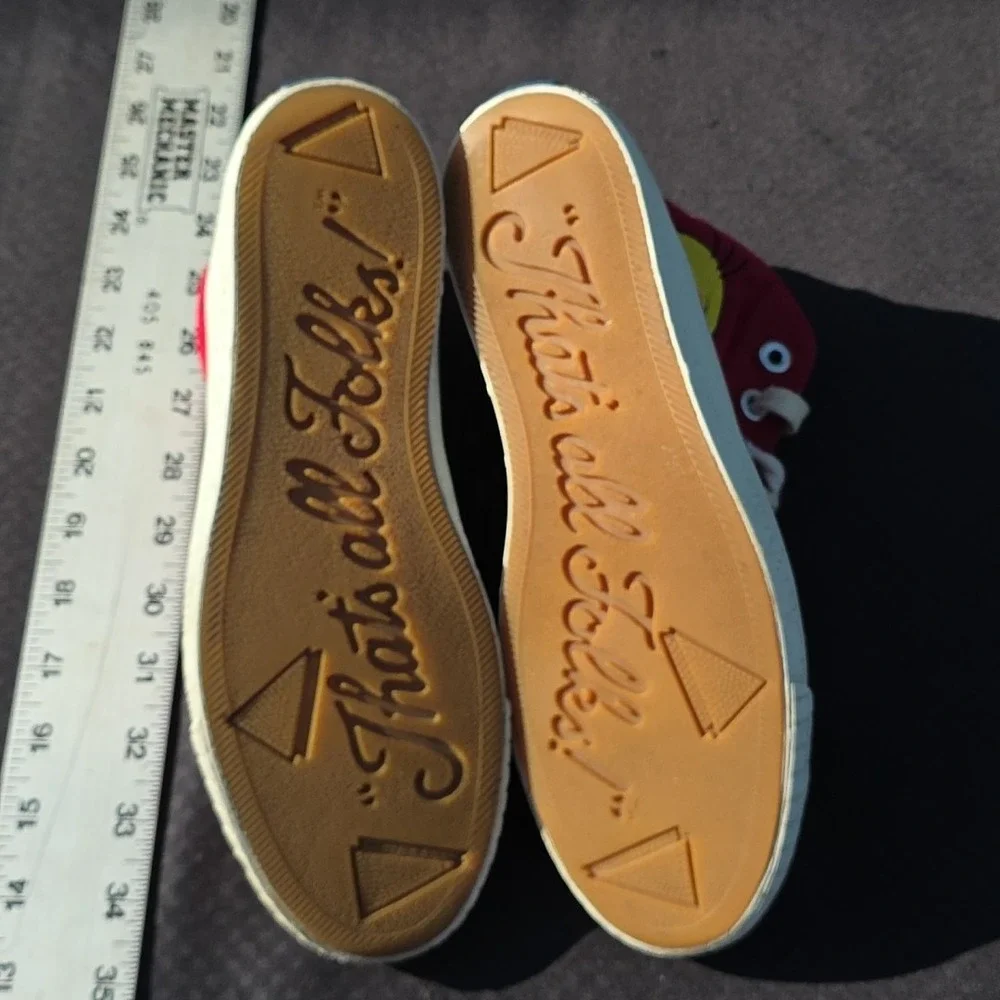 Vintage Looney Tunes Canvas Keds Tweety Bird Size‎ 6.5 M Shoes 90's Y2K Skate